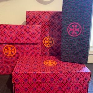 Tory Burch boxes